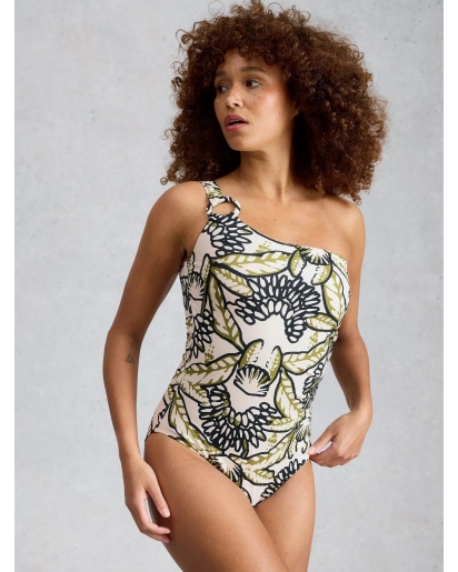 WHITE STUFF White Stuff Ivy one shoulder swimsuit