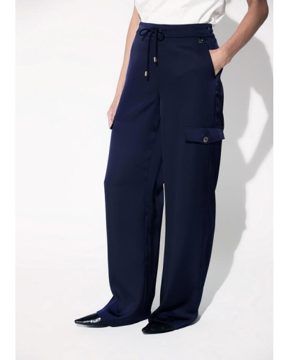 LOLA CASADEMUNT Lola Casademunt Satin cargo pants
